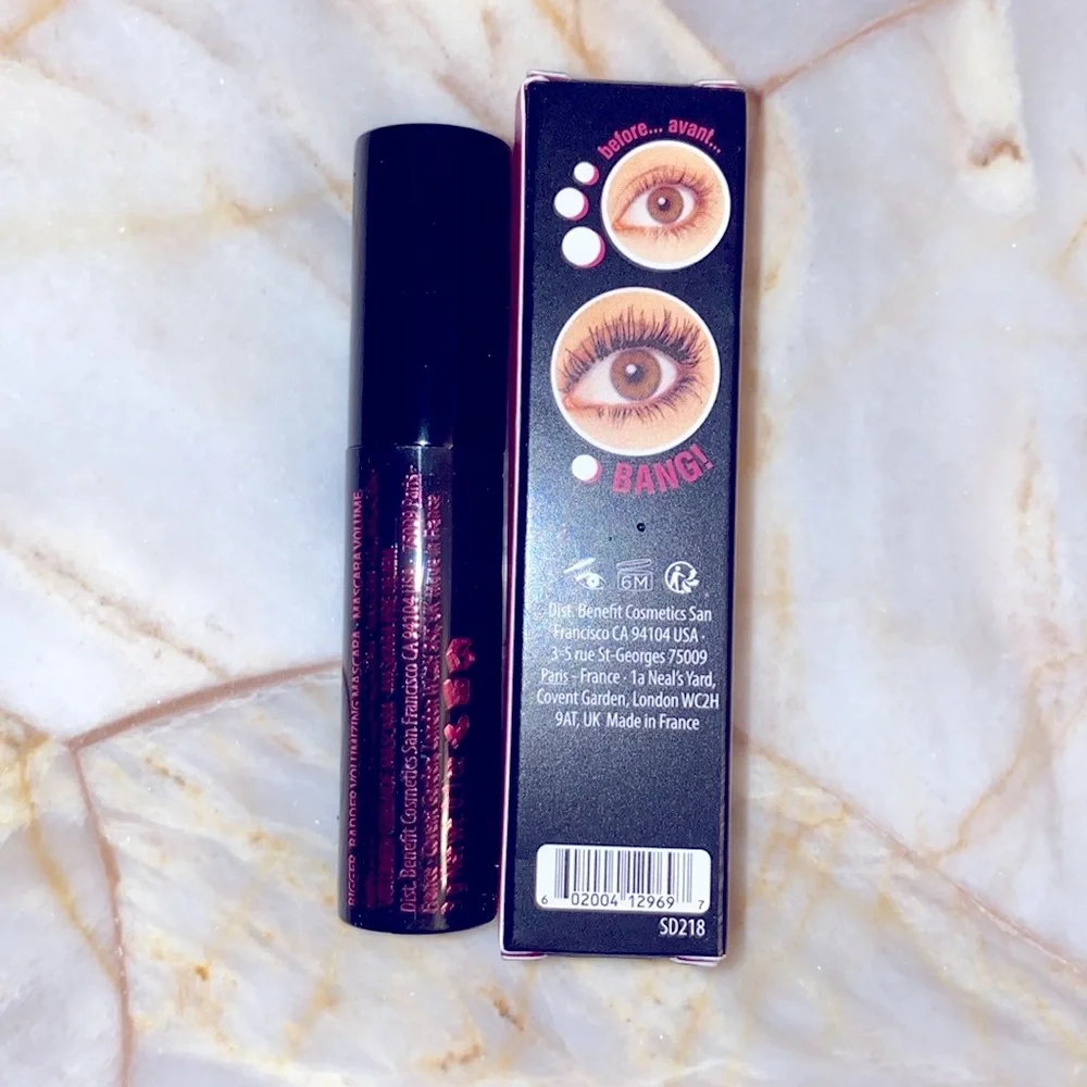 Benefit‎ BADgal Bang! 36-Hour Full-Blast Volumizing Mascara, Travel Size, 0.1 oz